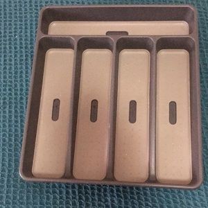 Drawer silverware organizer